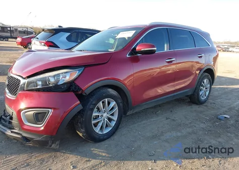 2018 Kia Sorento 2.4L Lx from USA, damaged, VIN 5XYPG4A35JG353811